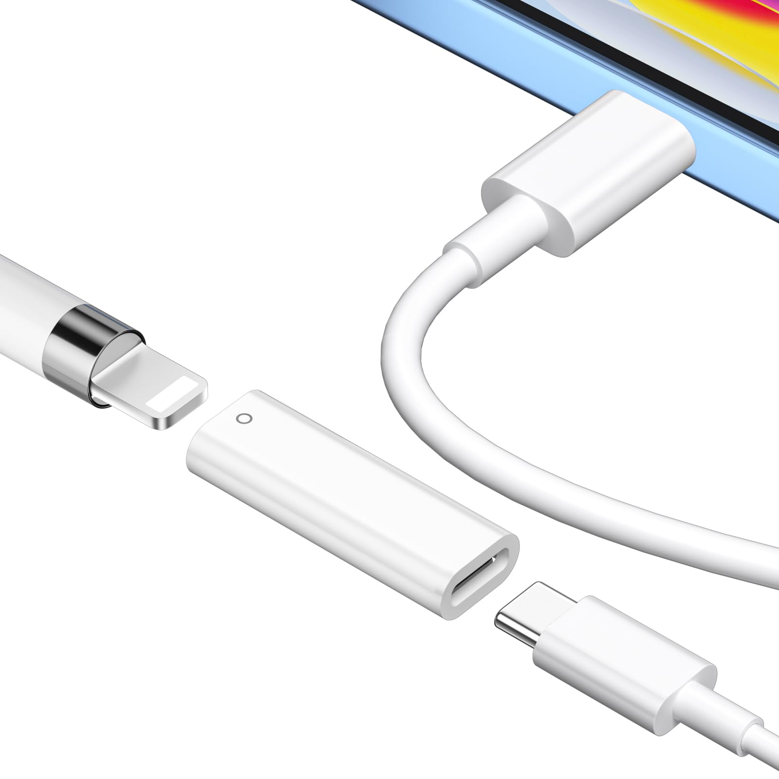 Amazon.com: APETOO for Apple Pencil Adapter USB-C to Pencil