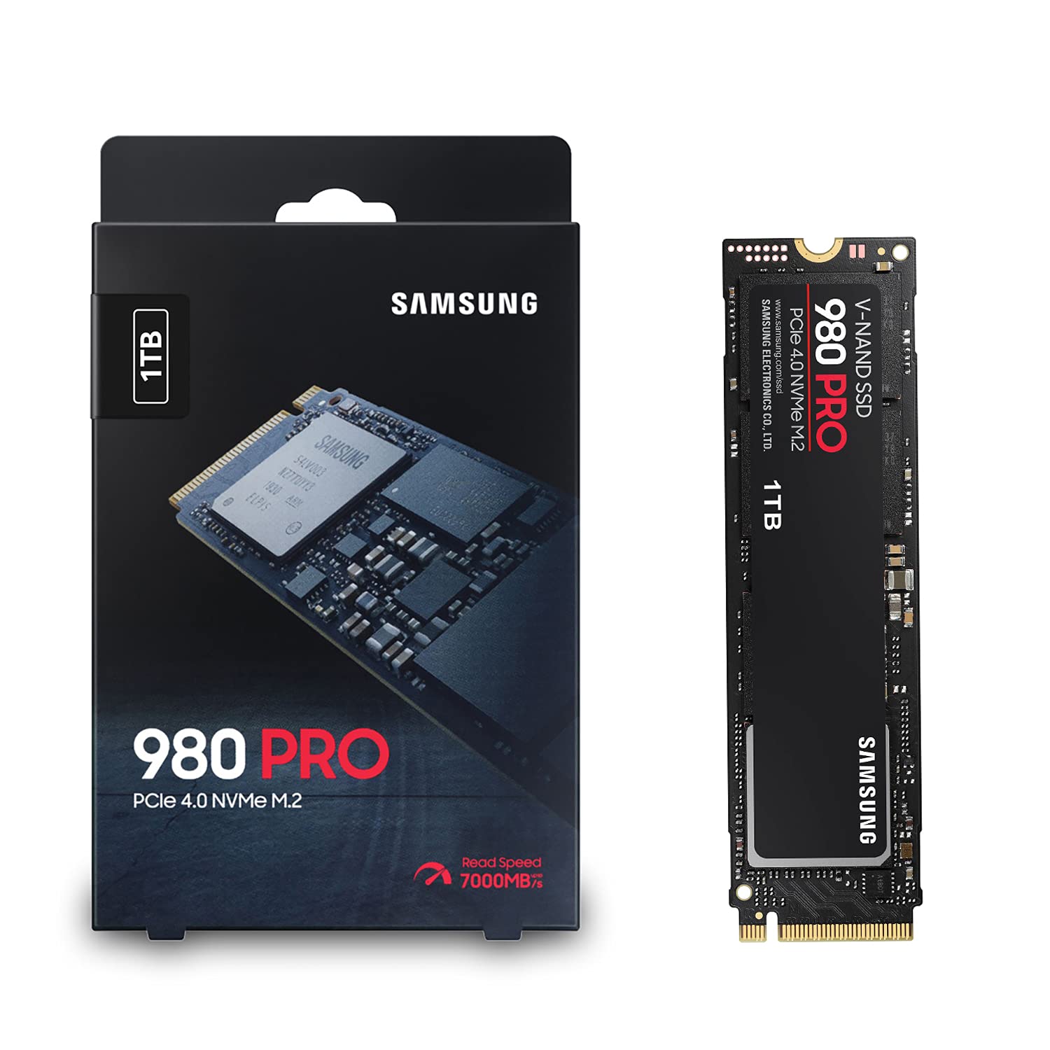 Amazon | Samsung 980 PRO 1TB PCIe SSD - 7,000 MB/s 4.0 x 4 M.2