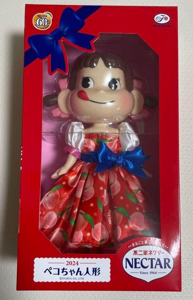 Amazon | 不二家 ペコちゃん人形 2024 ネクター セブン 限定 | 人形