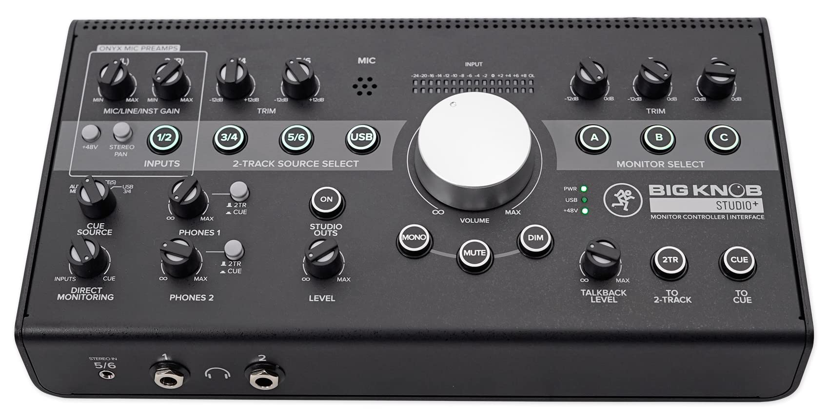 Amazon.com: Mackie Big Knob Series, 4x3 Studio Monitor Controller