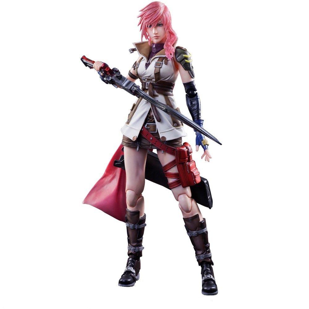 Amazon.co.jp: DISSIDIA FINAL FANTASY PLAY ARTS改 ライトニング : ホビー