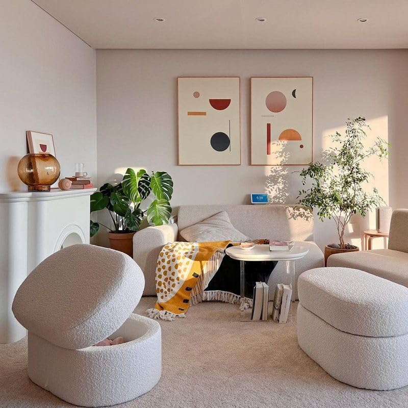 Amazon｜収納付きスツール オットマン ソファ チェア 椅子