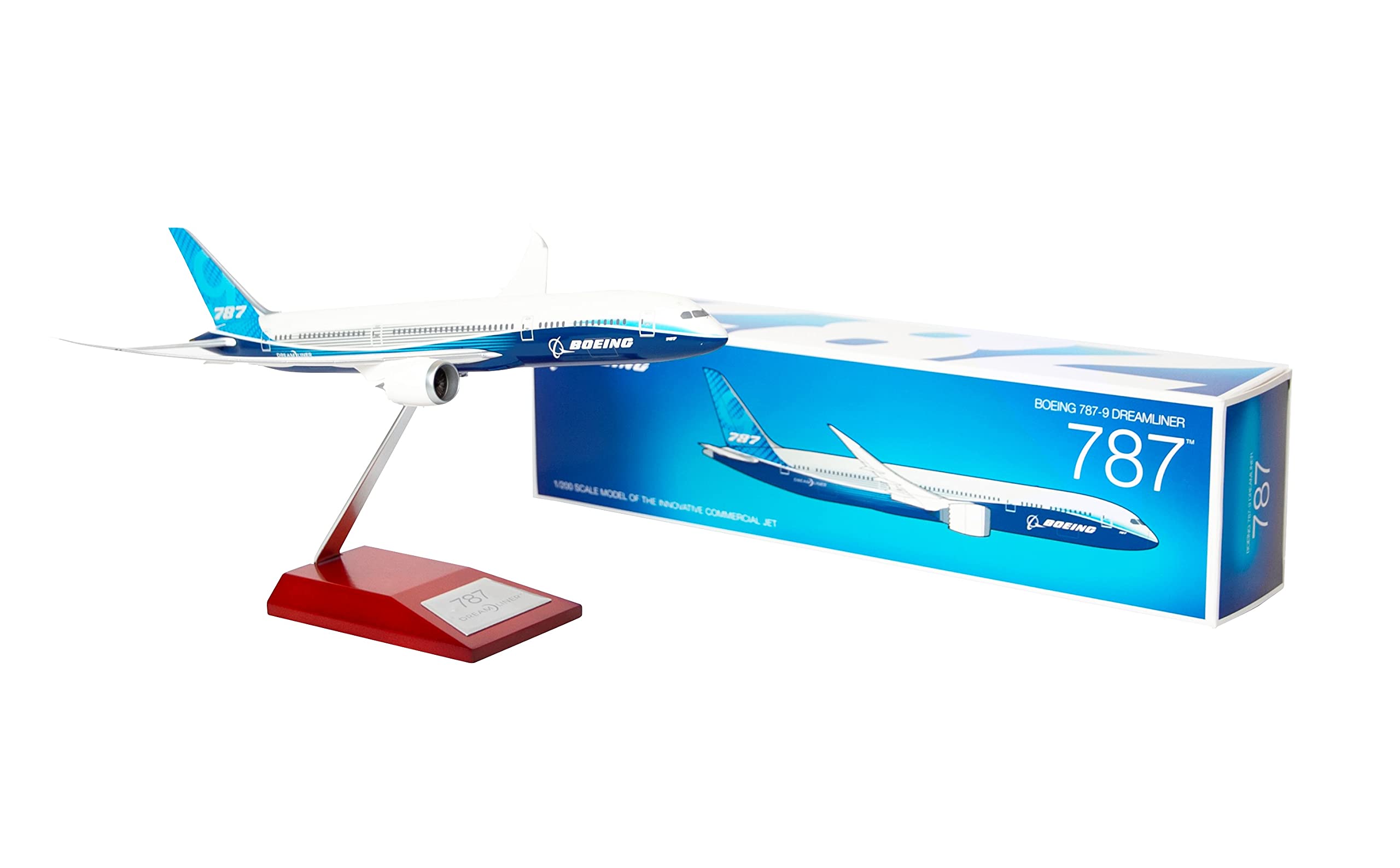 Amazon.com: Boeing Unified 787-9 Dreamliner 1:200 Model : Arts