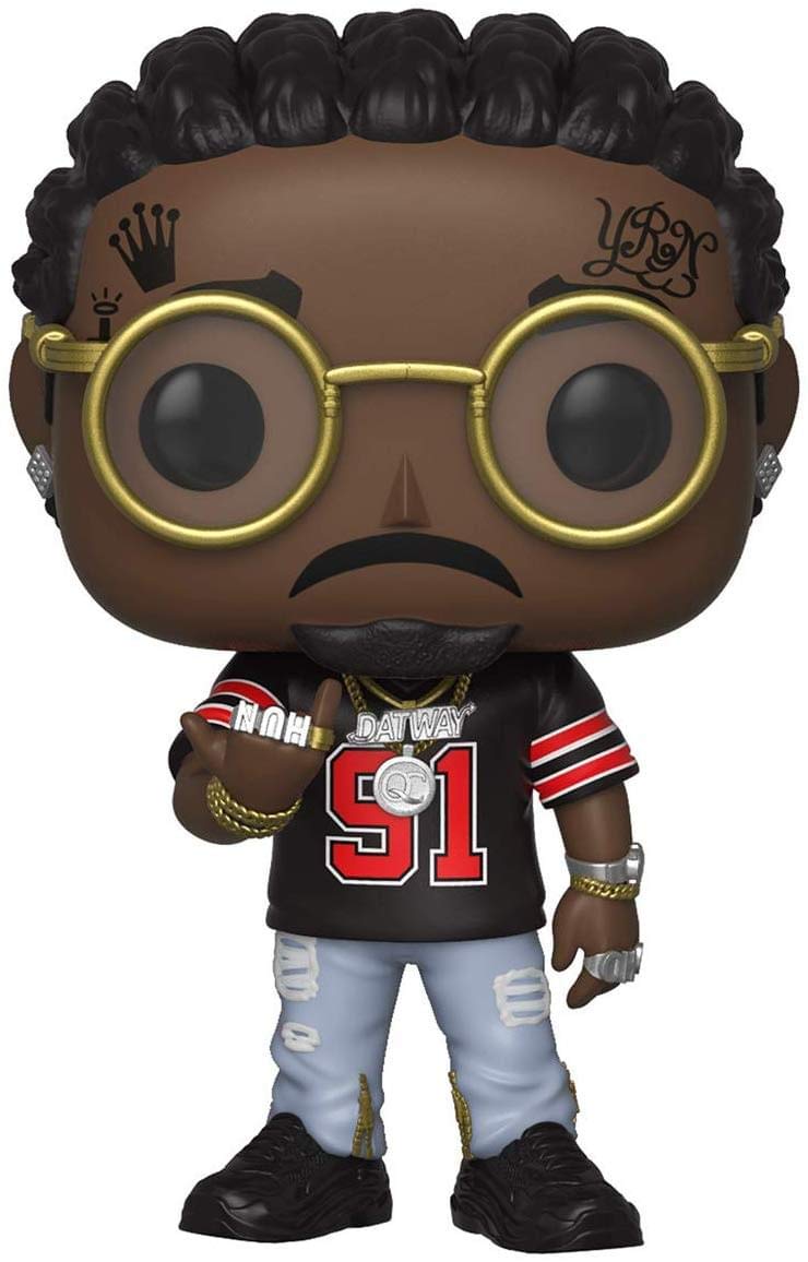 Amazon.com: Funko Pop! Rocks: Migos - Quavo, Multicolor : Funko