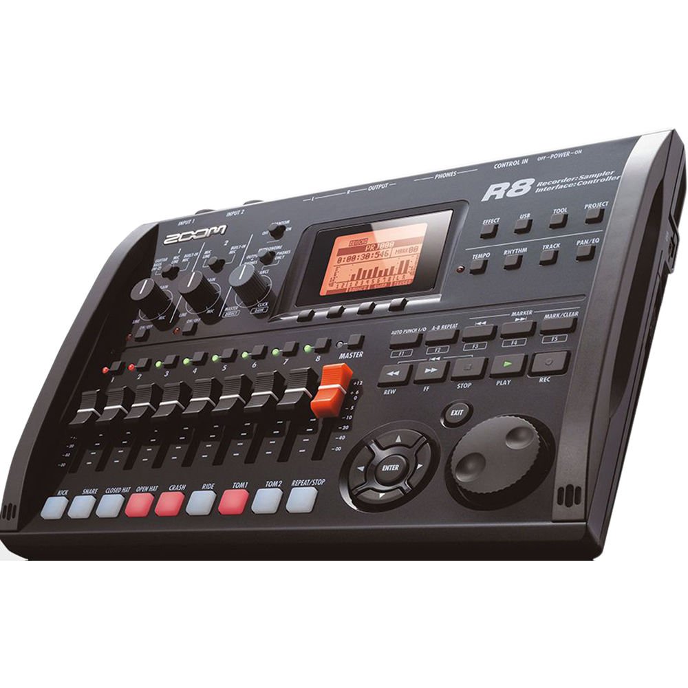 Amazon.com: Zoom R8 Multitrack SD Recorder Controller and