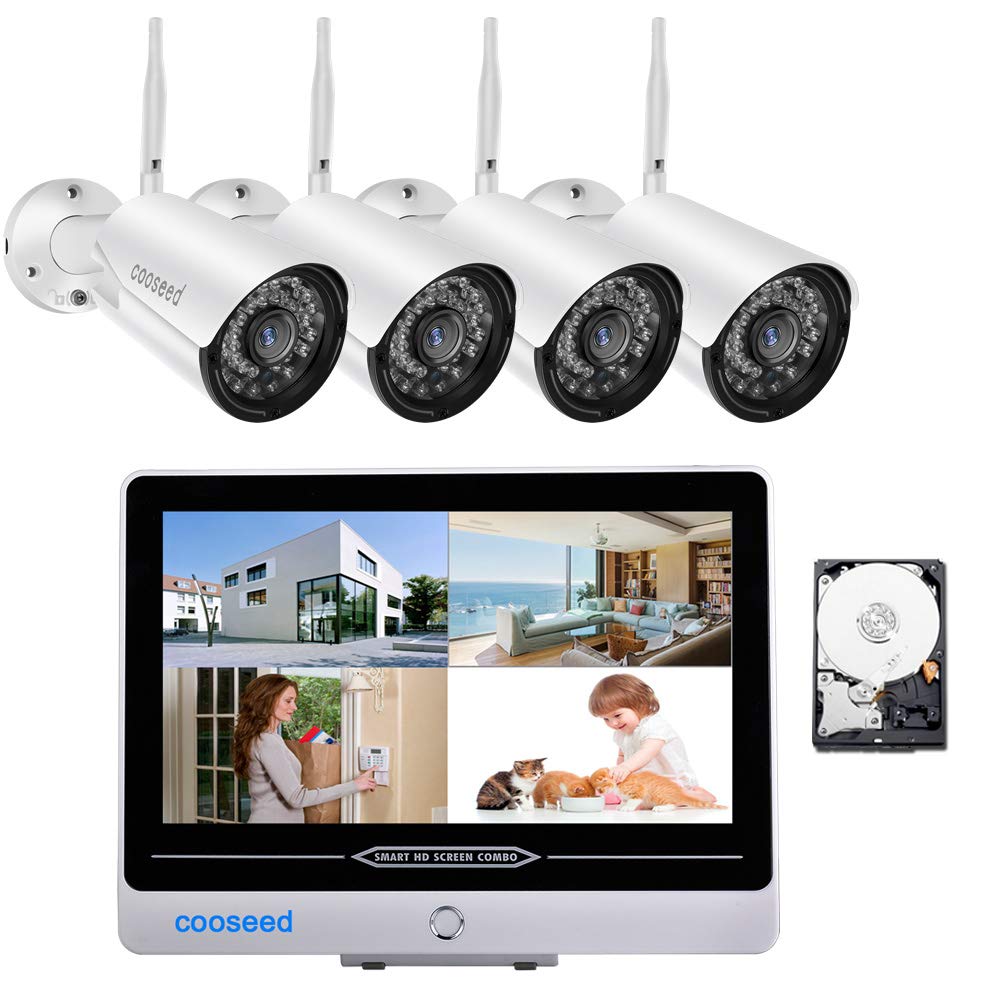 Amazon.co.jp: 防犯カメラ ワイヤレス 屋外 COOSEED 200万画素 12