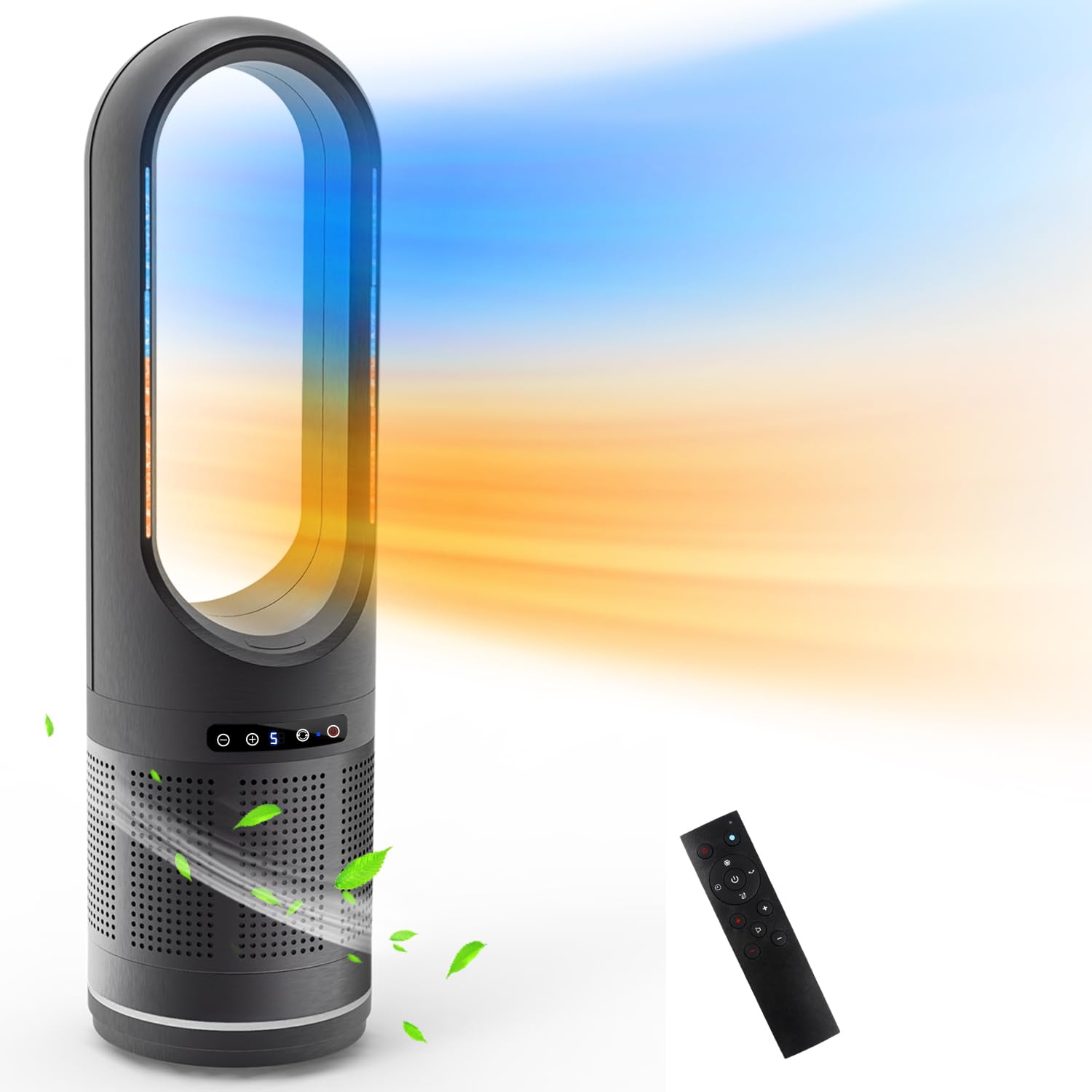 Amazon | 【2025最新進化・冷暖兼用・空気清浄 】タワーファン 扇風機