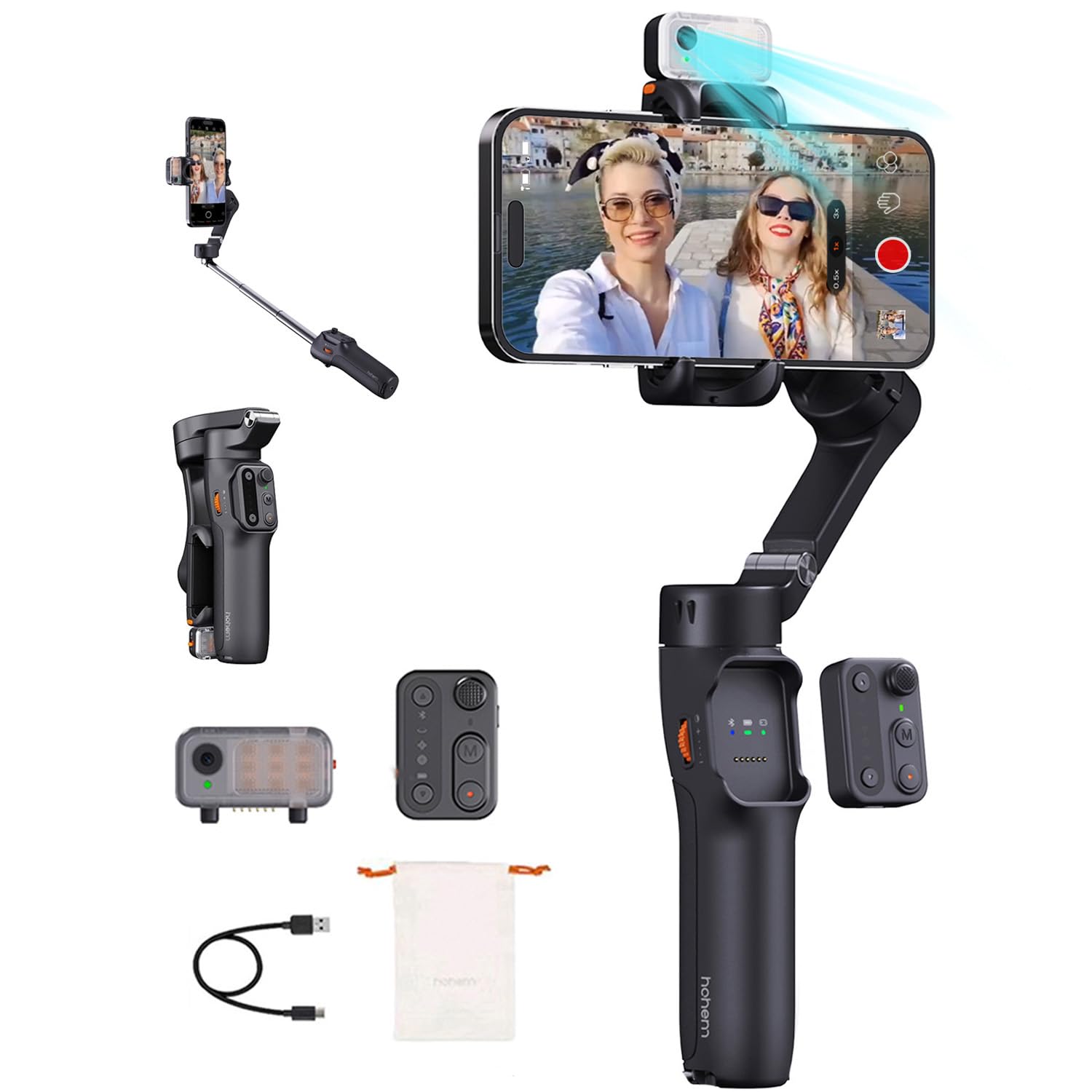 Amazon.com: hohem iSteady V3 Gimbal Stabilizer for iPhone