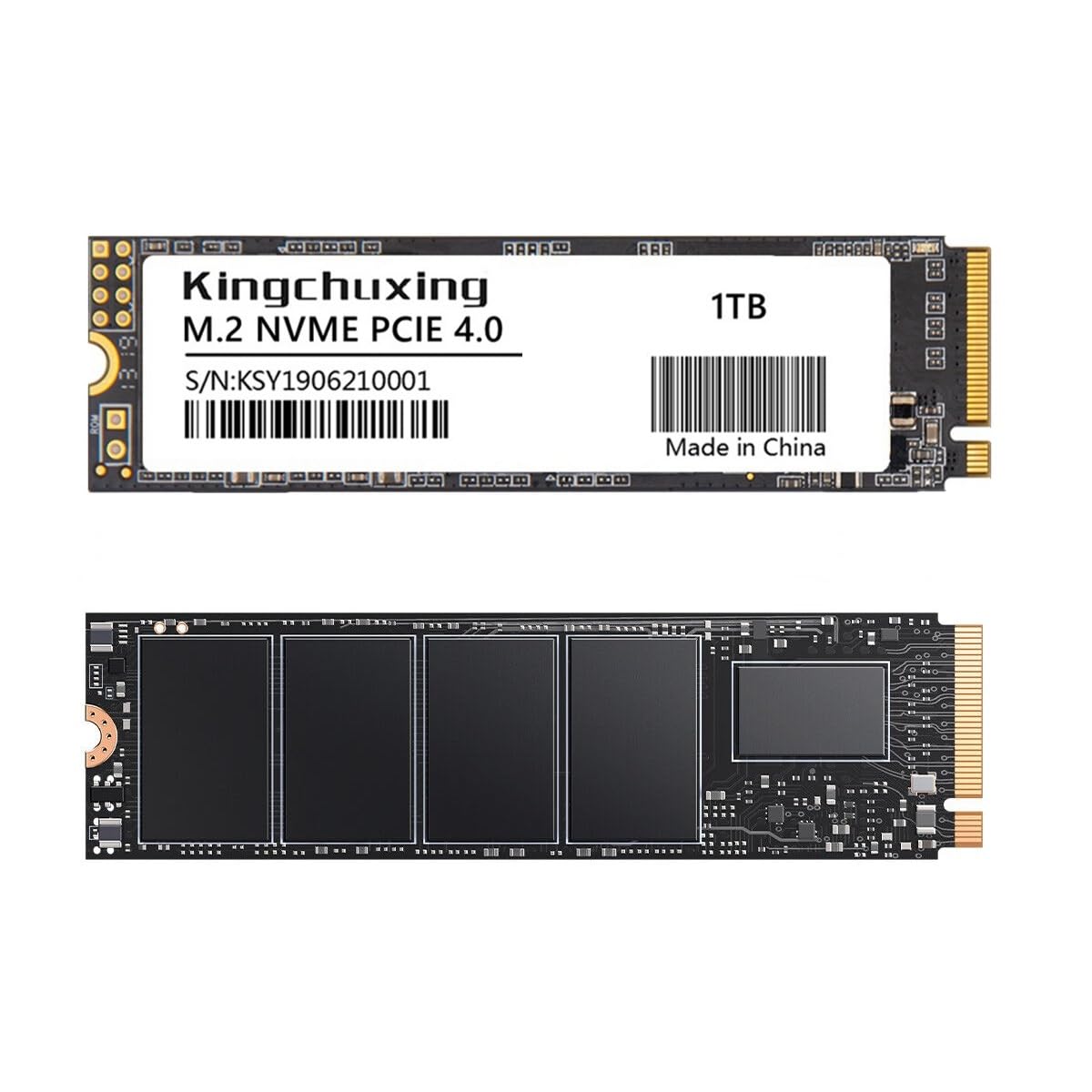 Amazon.com: Kingchuxing NVMe SSD 1TB, PCIe 4.0 M.2 2280 Gaming SSD