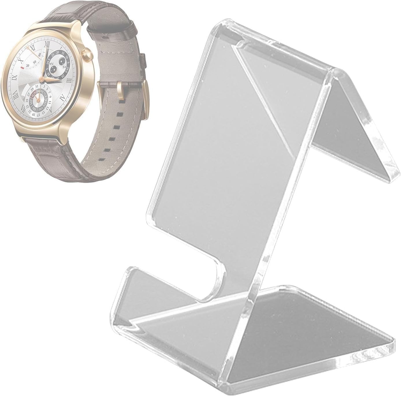 Amazon.co.jp: アクリル時計ホルダー | アクリル透明時計スタンド