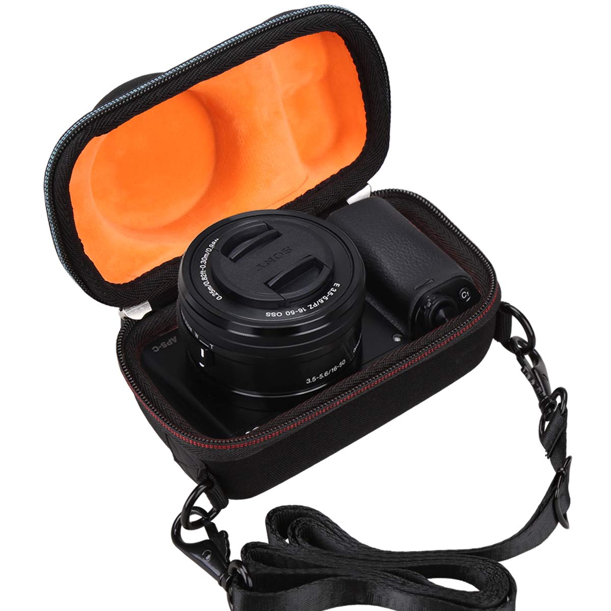 Amazon.com : Mchoi Hard EVA Travel Case for Sony Alpha a6000/a6400
