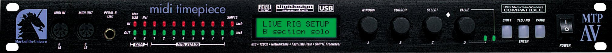 Amazon.co.jp: 8x8MIDIインターフェイス＆パッチベイ MTP AV USB