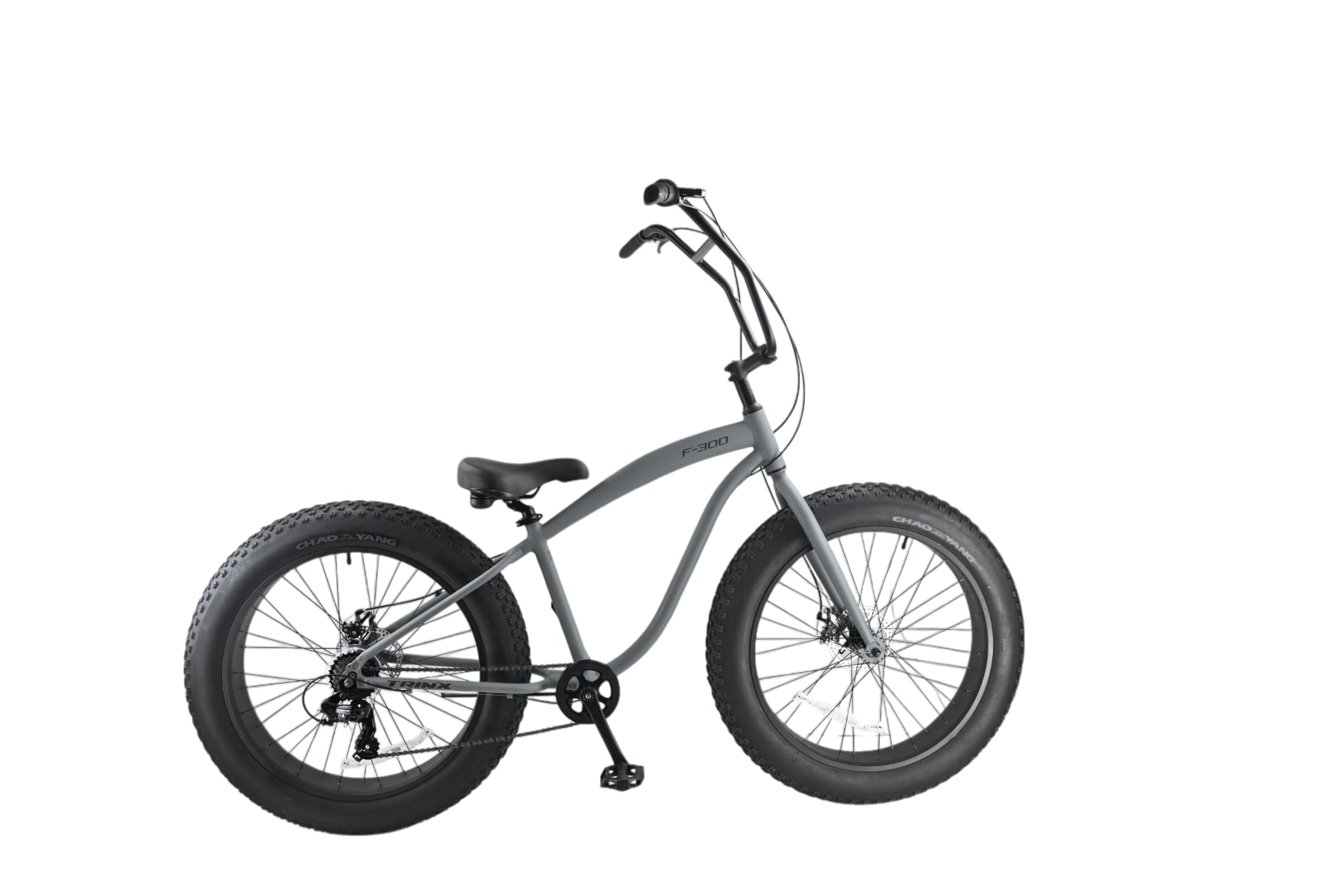 Amazon | ファットバイク 極太タイヤ チョッパーハンドル 26×4.9