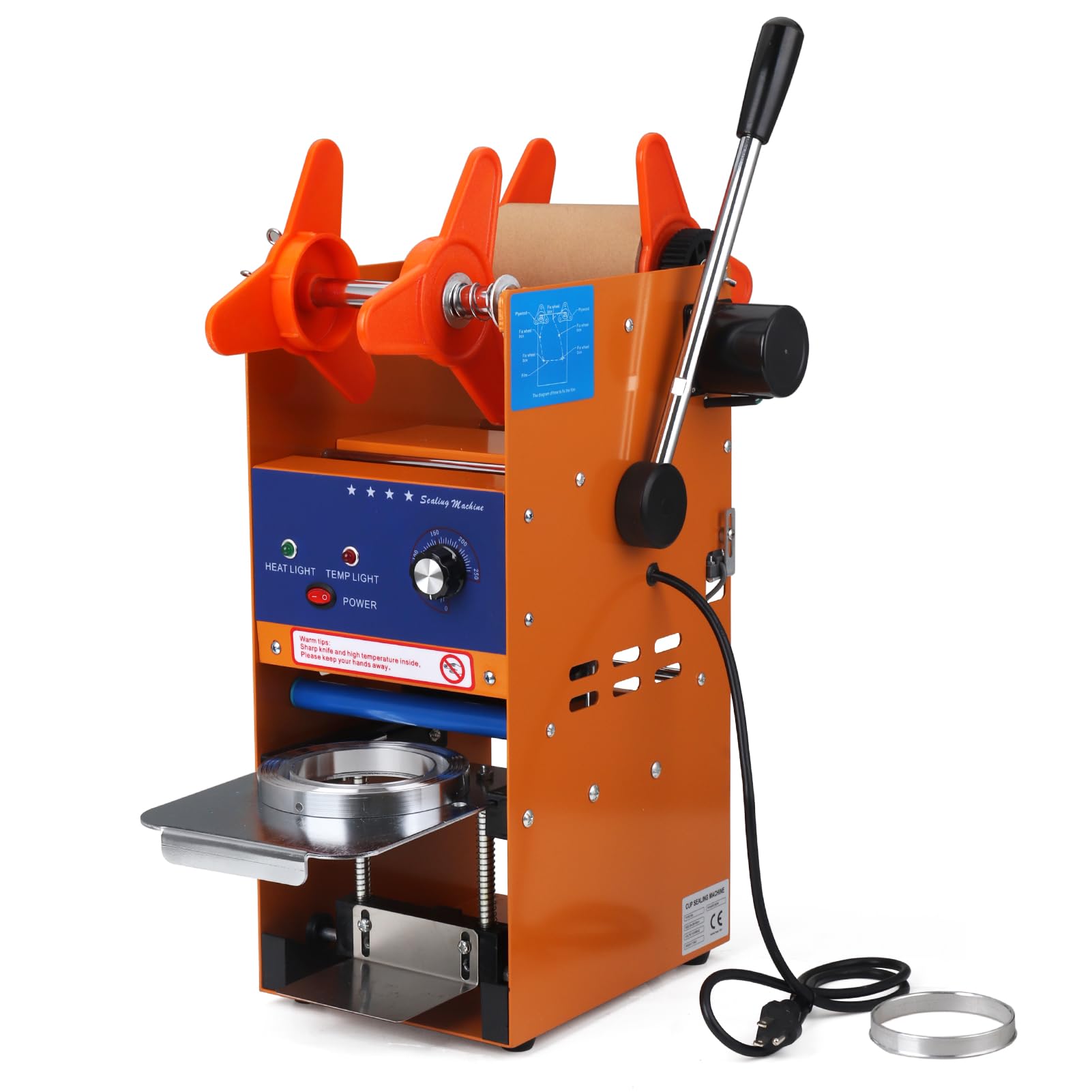 Amazon | JTVTW カップ シーラー機 半自動式カップ シール機 カップ径