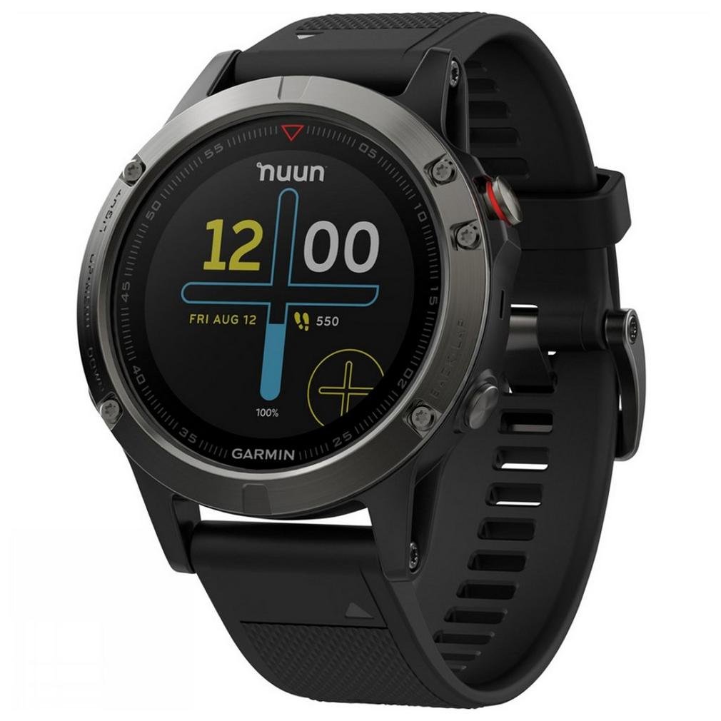 Amazon.com: Garmin Fenix 5 Sapphire - Black with Black Band
