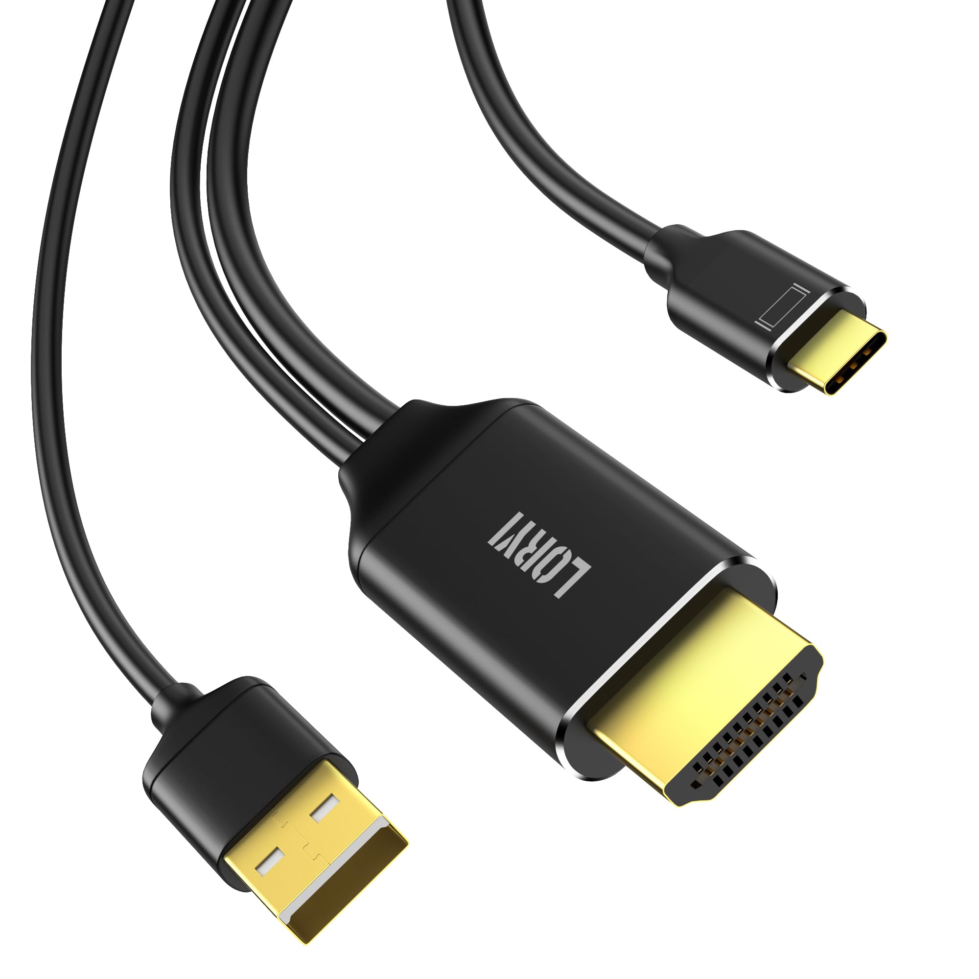 Amazon.com: Loryi HDMI to USB-C Cable, Xreal Air AR 4K@60Hz 6.6ft