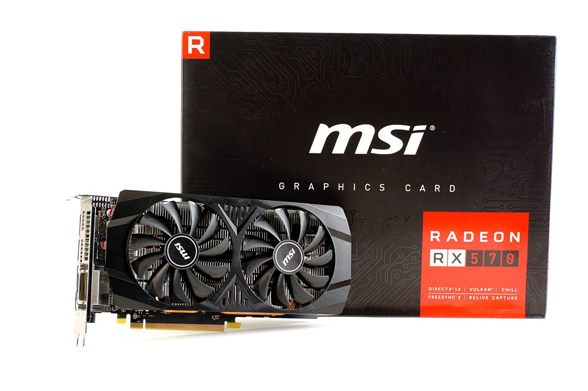 Amazon | MSI Radeon RX 570 8GT OCグラフィックカード PCI-E x16 VR