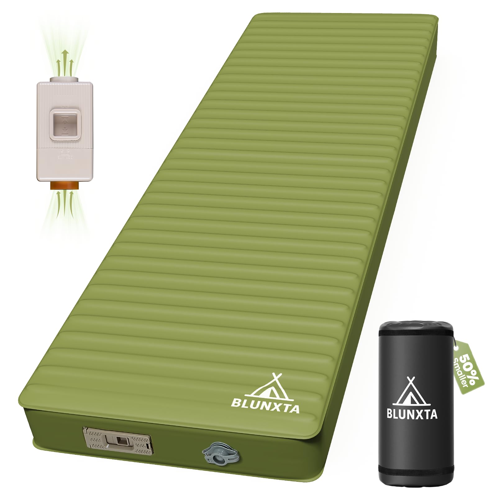 Amazon.com : blunxta Self Inflating Sleeping Pad with Electric