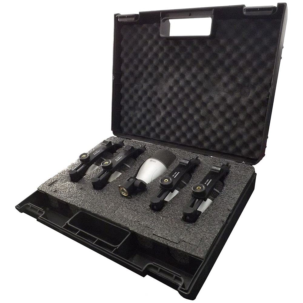Amazon.co.jp: SAMSON DK5/5kit ドラム用マイク5本セット : 楽器・音響機器