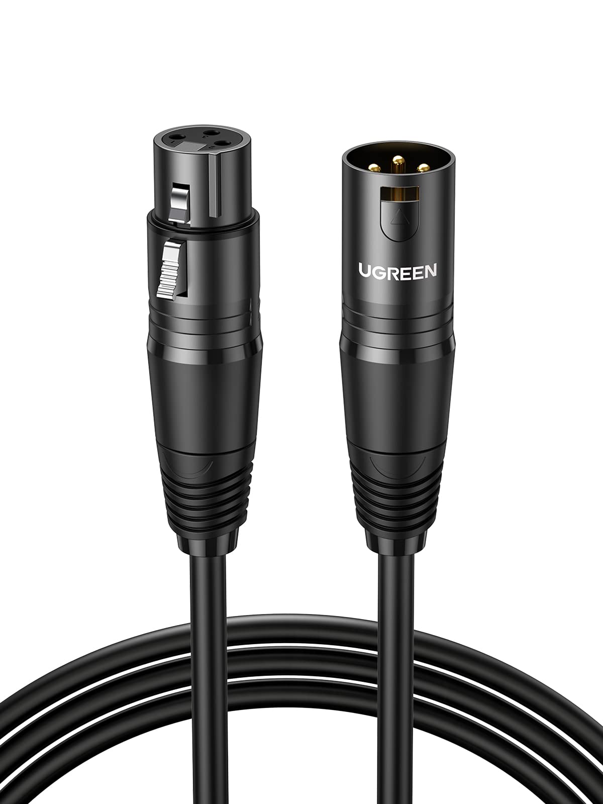 Amazon.co.jp: UGREEN マイクケーブル オス-メス XLR ケーブル