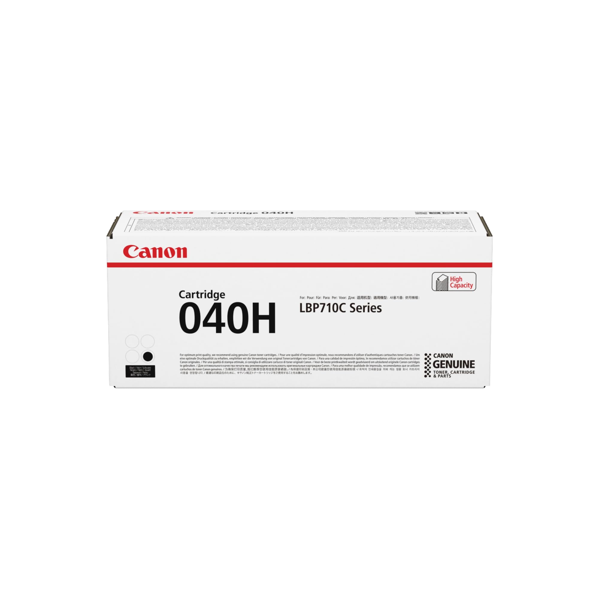 Amazon.co.jp：Canon 040 H - Black - original - toner cartridge