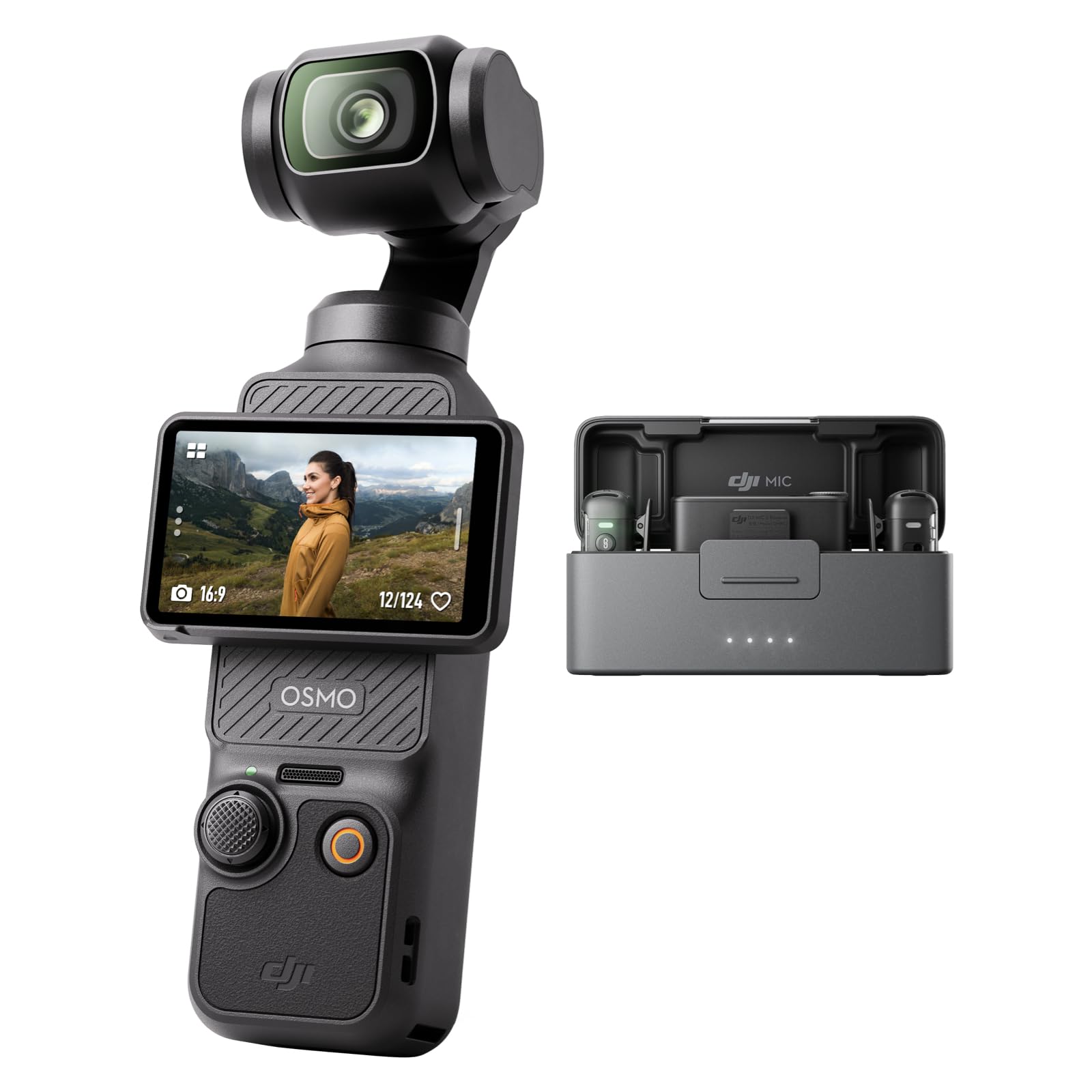 Amazon.com : DJI Osmo Pocket 3 + Mic 2 (2 TX + 1 RX + Charging