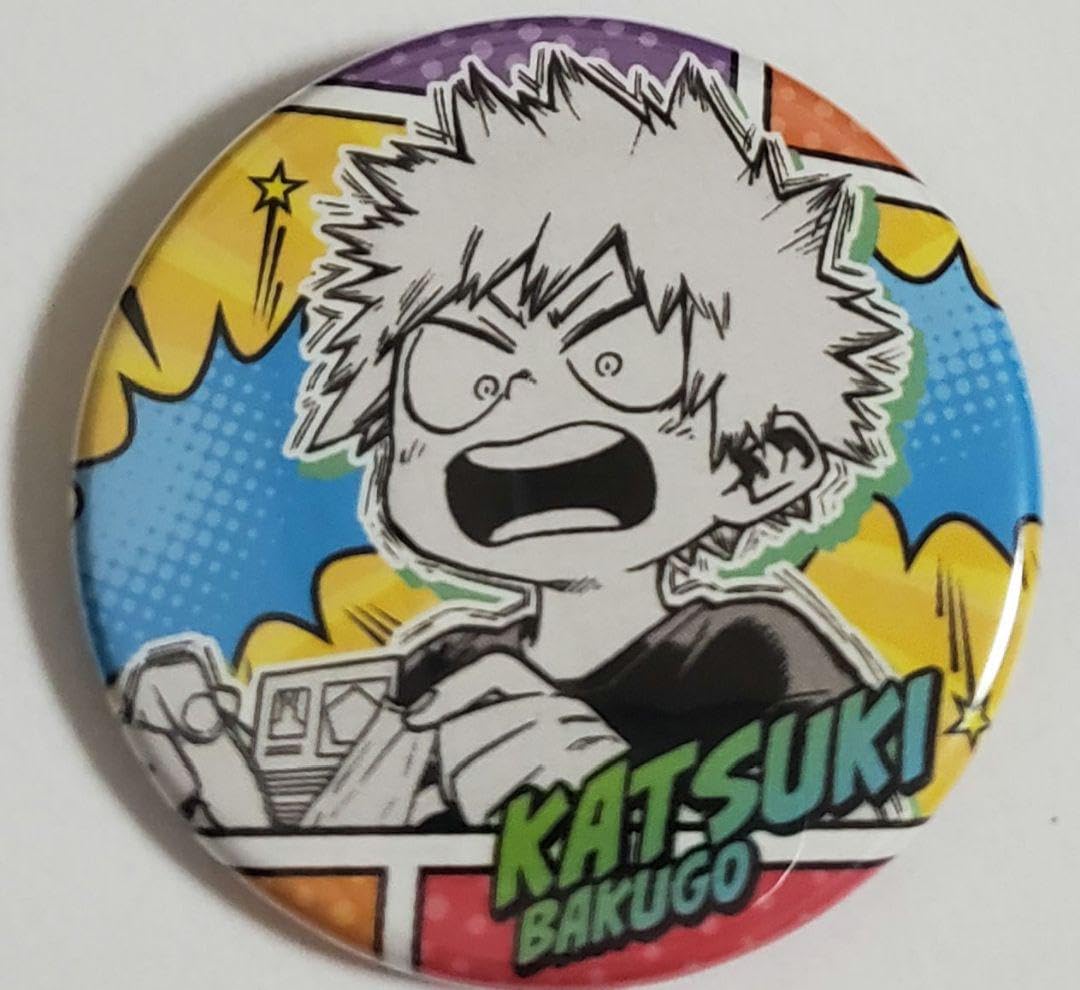 僕のヒーローアカデミア 爆豪勝己 休日缶バッジ 148個 ヒロアカ 爆豪