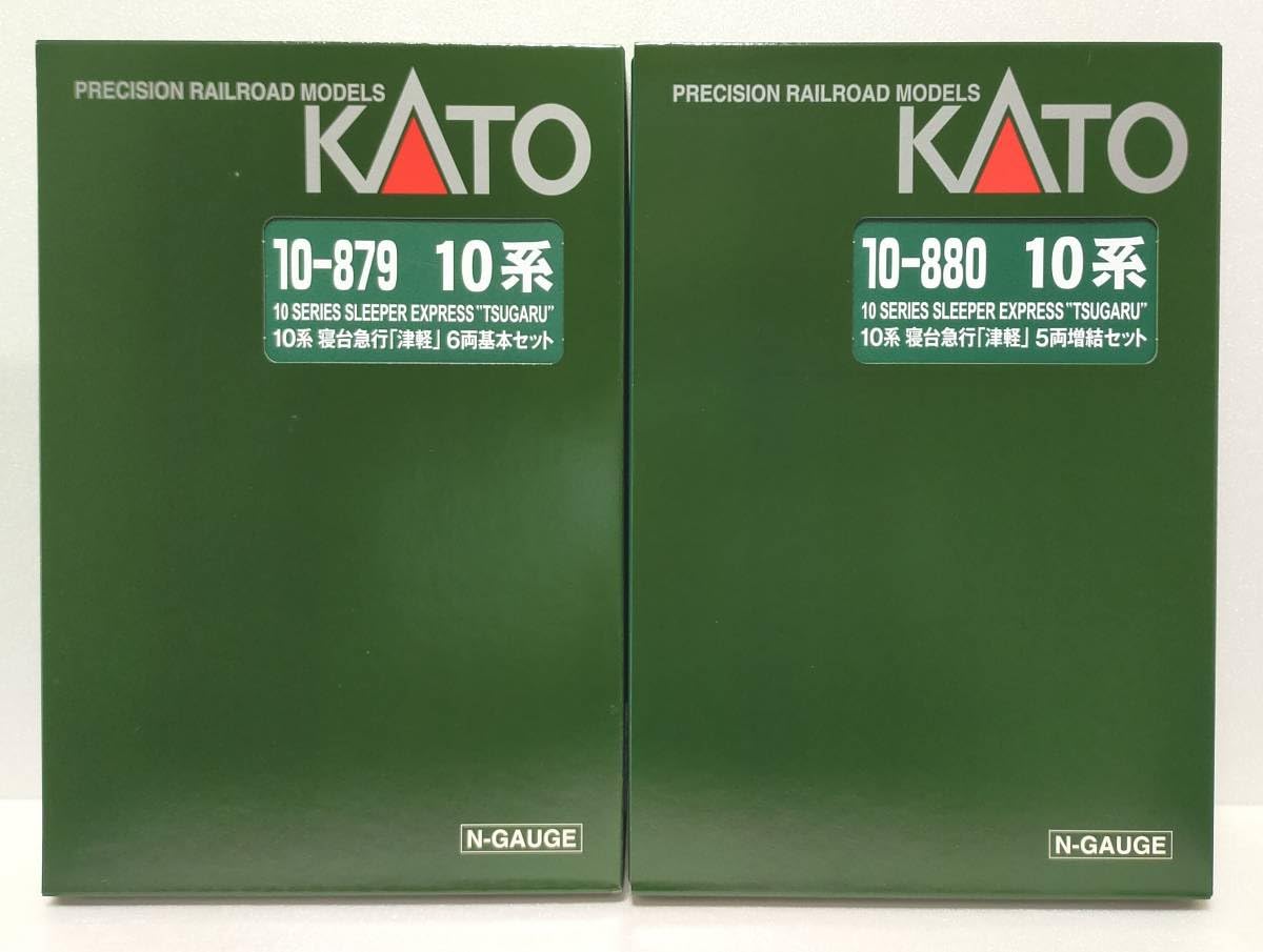 Amazon | KATO 10-879 / 10-880 10系寝台急行津軽 6両基本セット／5両