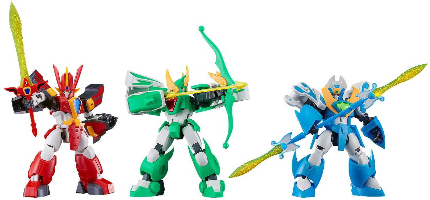 Amazon | MODEROID 魔動王グランゾート 光の三魔動王セット ノン