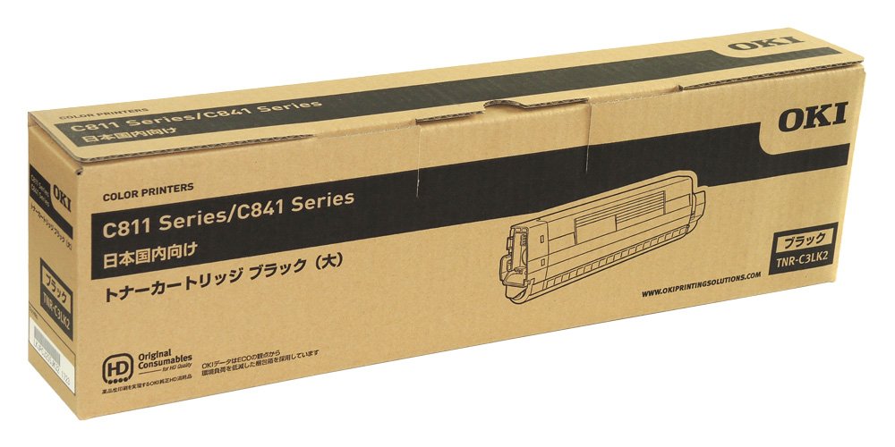 Amazon.co.jp: OKI 国内純正 大容量トナーカートリッジ TNR-C3LK2