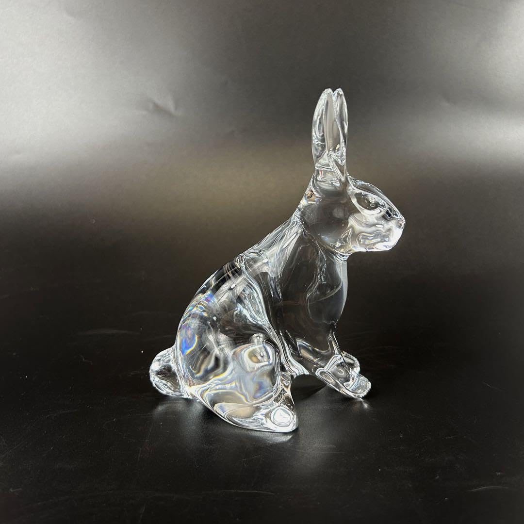 Amazon.co.jp: Baccarat バカラ 干支 オーナメント 兎 うさぎ 置物