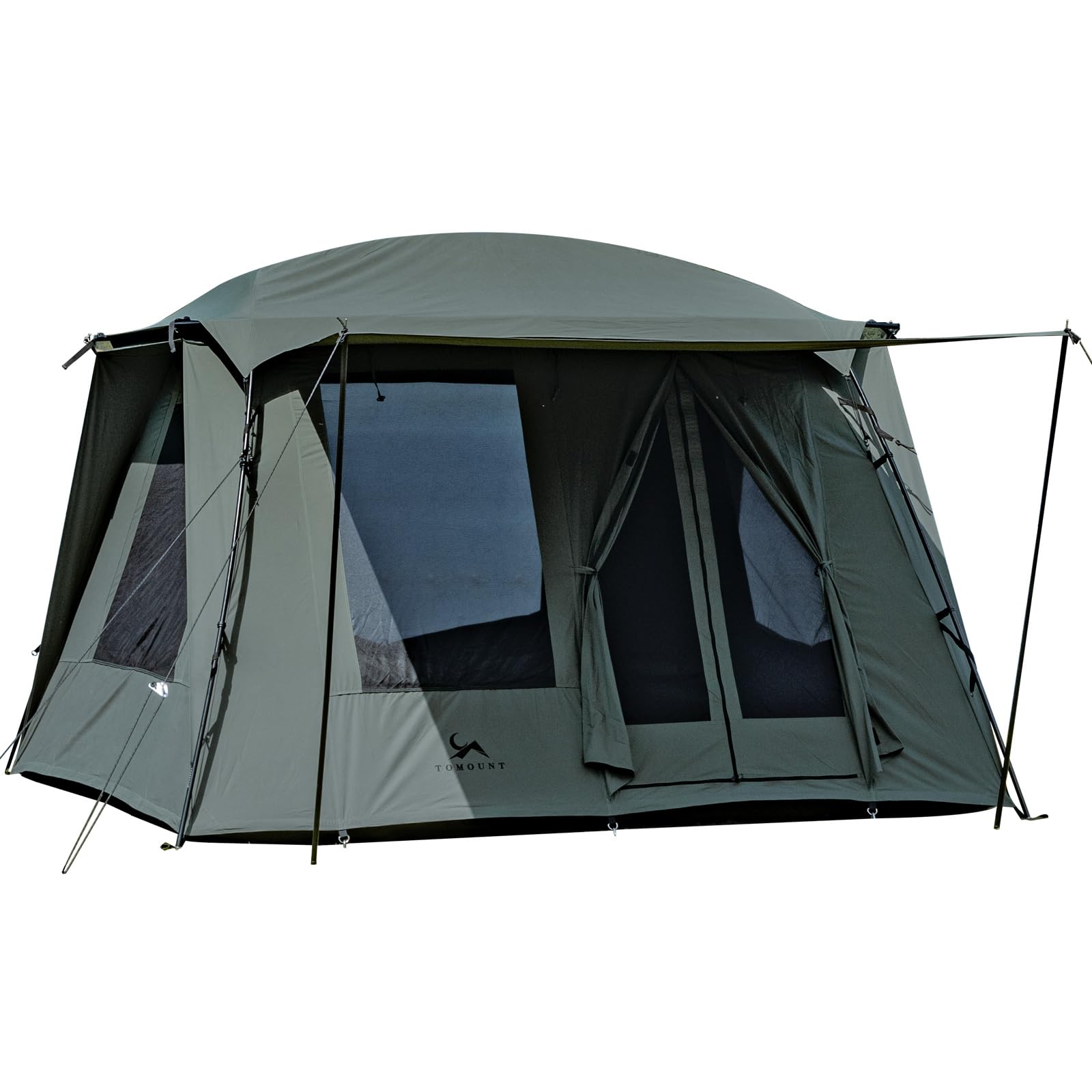 Amazon.co.jp: 【在庫一掃】TC ロッジテント 自立式 2-4人用 多機能