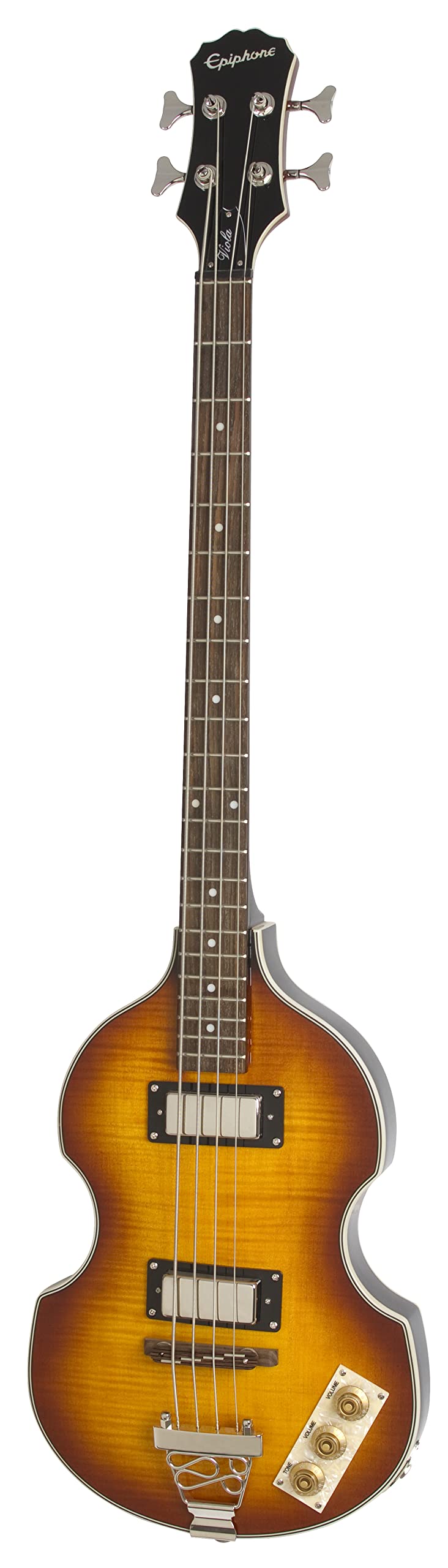 Amazon.com: Epiphone Viola Electric Bass Guitar Vintage Sunburst
