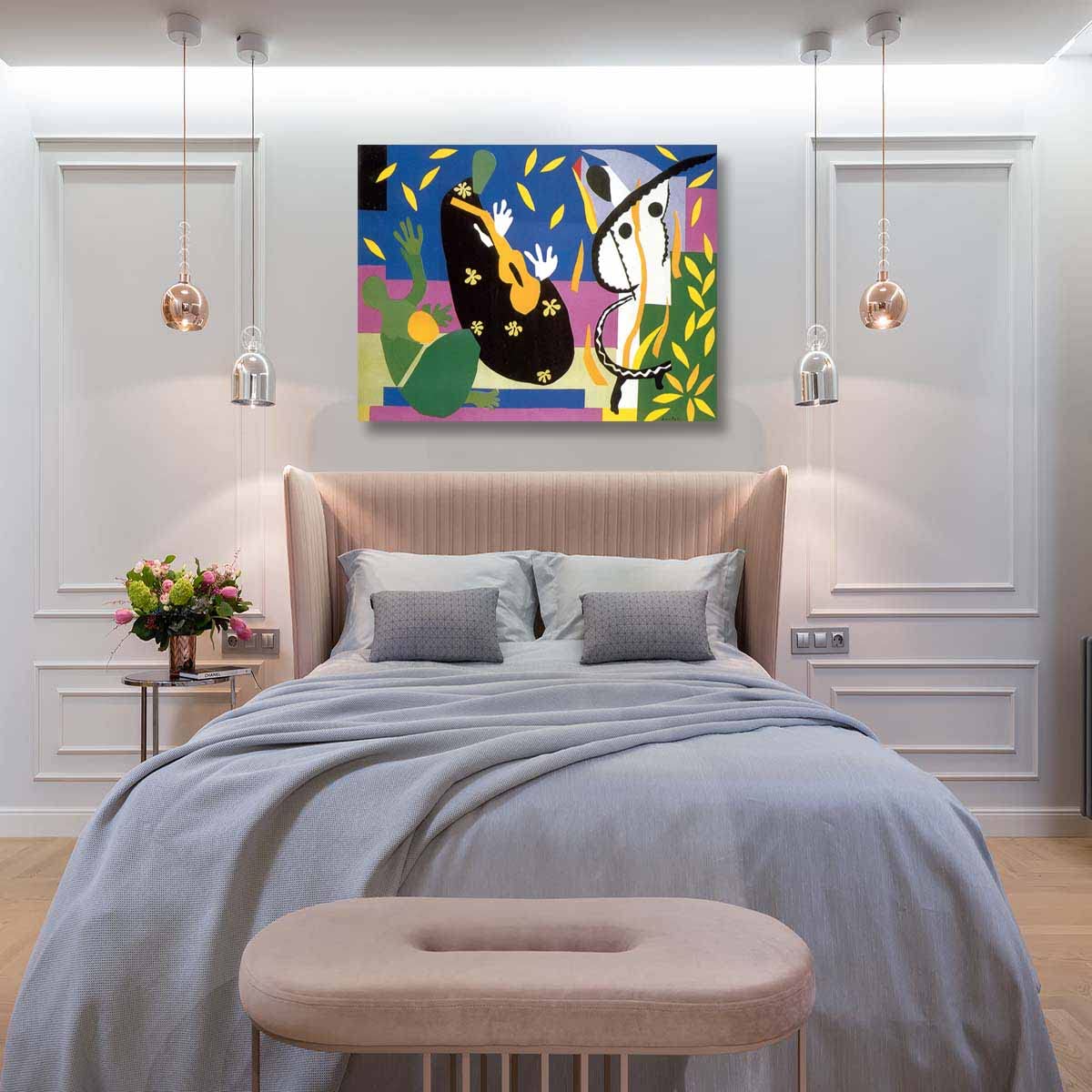 アンリ・マティス 王の悲しみ インテリアアート1952 マット台紙 アンリ