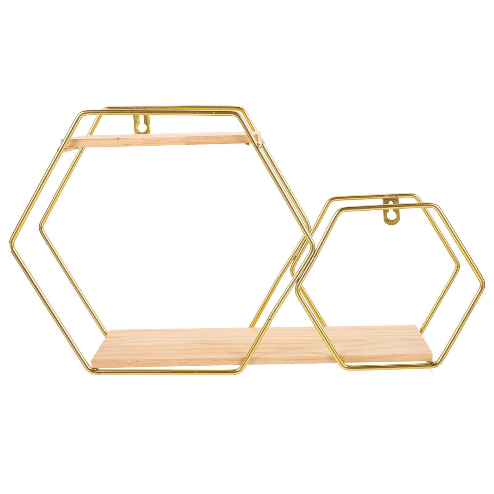 Amazon｜KESYOO 幾何学的 形 け置物棚 な の 面 納 寝室や にな装飾棚