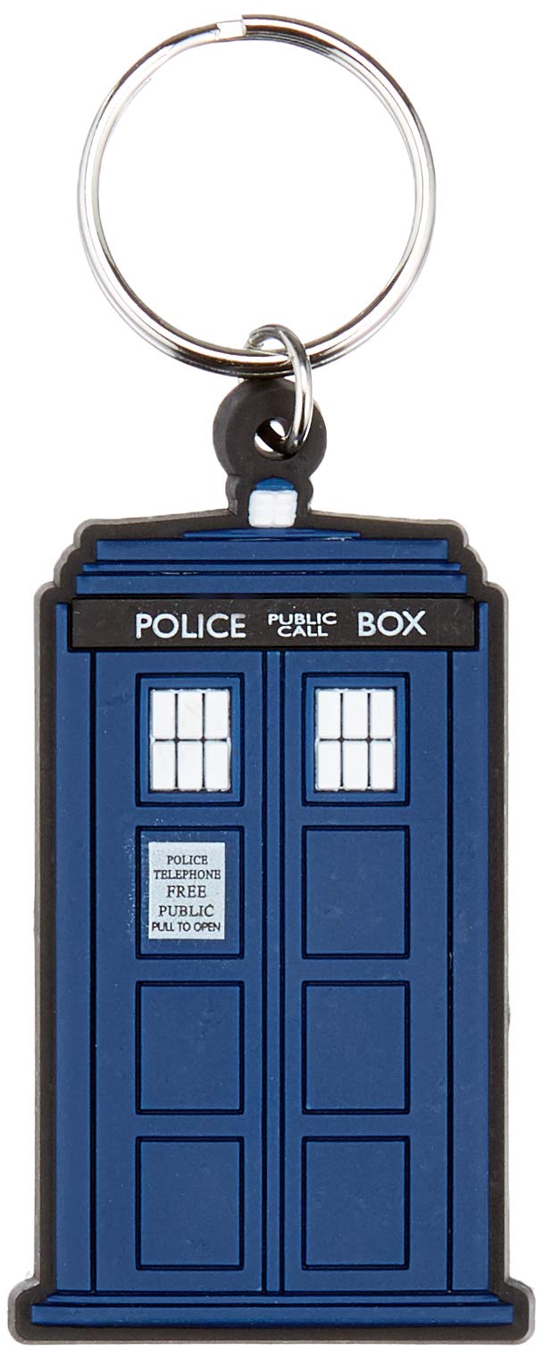 Amazon.com: Doctor Who - Merchandise - Rubber Keychain (The Tardis