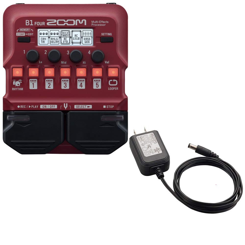 Amazon | ZOOM B1 FOUR Multi-Effects Processor 純正アダプターセット
