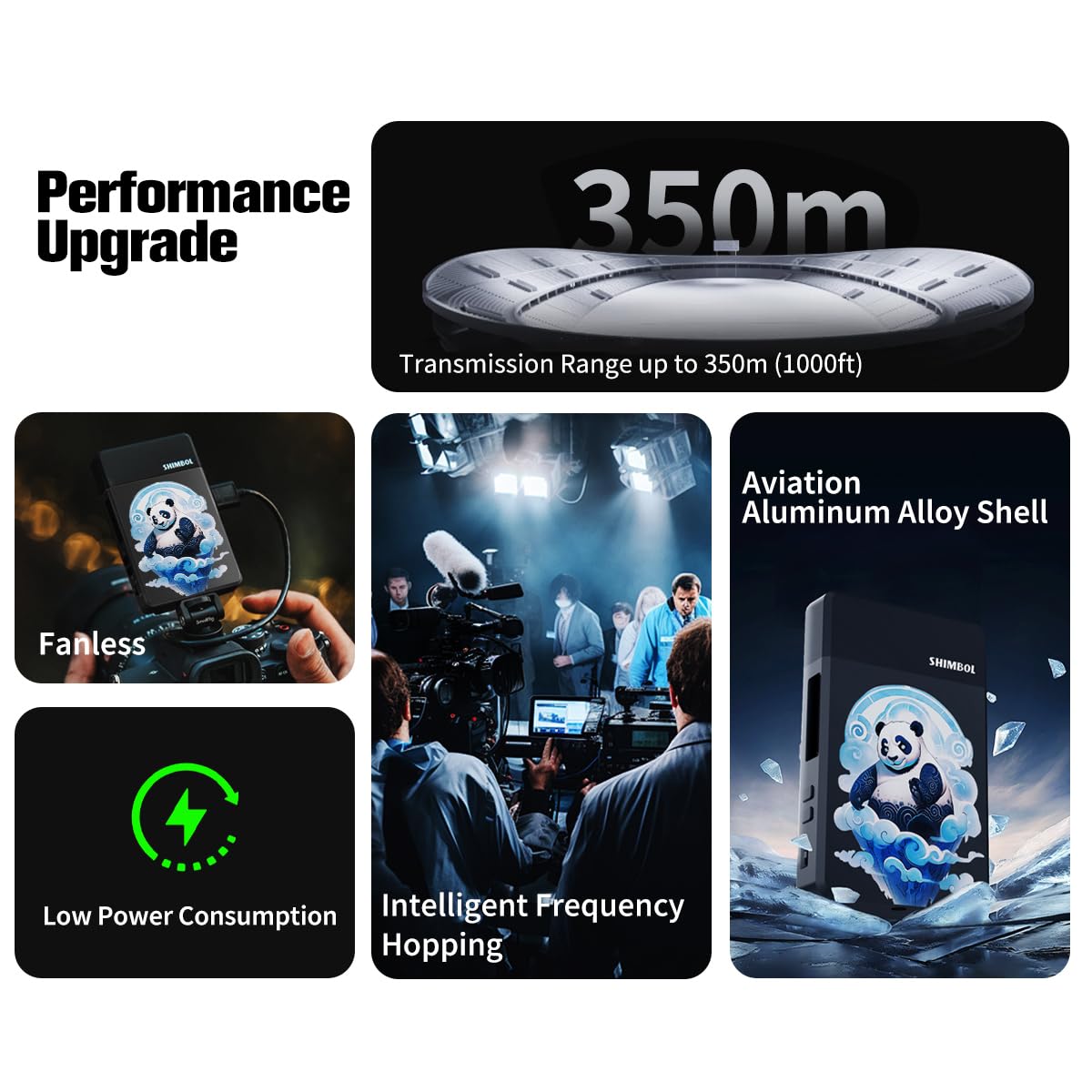 Amazon | Shimbol TP Max ワイヤレス伝送システム 5G HDMI 送信機&受信