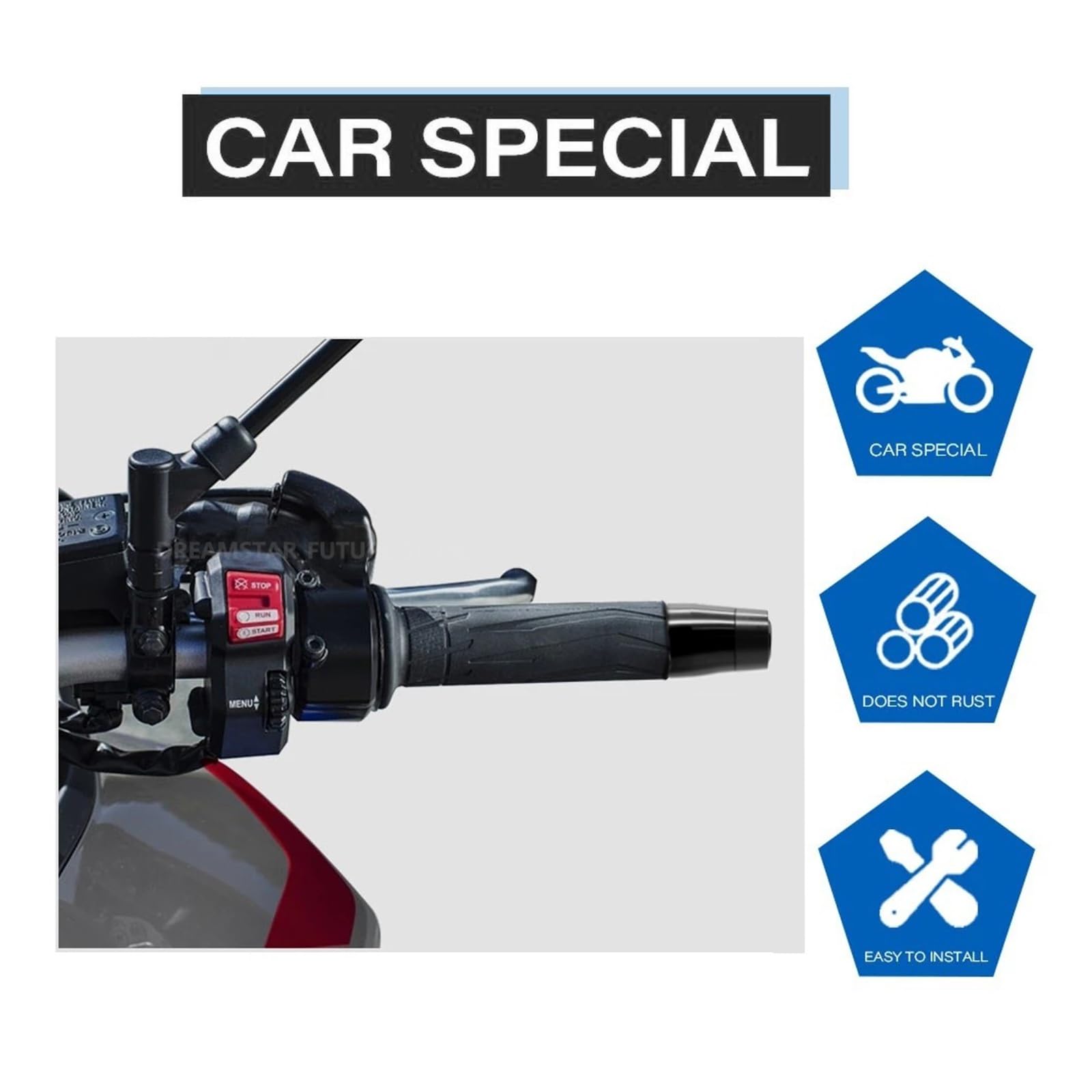 inimitable for Kawasaki ZX6R 636 2009-2022 ZX10R 2008-2010