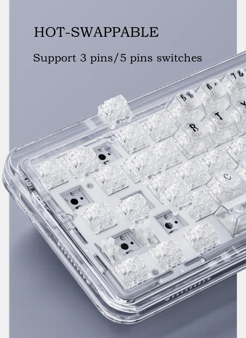 Amazon.co.jp: FIRSTBLOOD Only GAME.B67 67キーアクリル透明トリプル