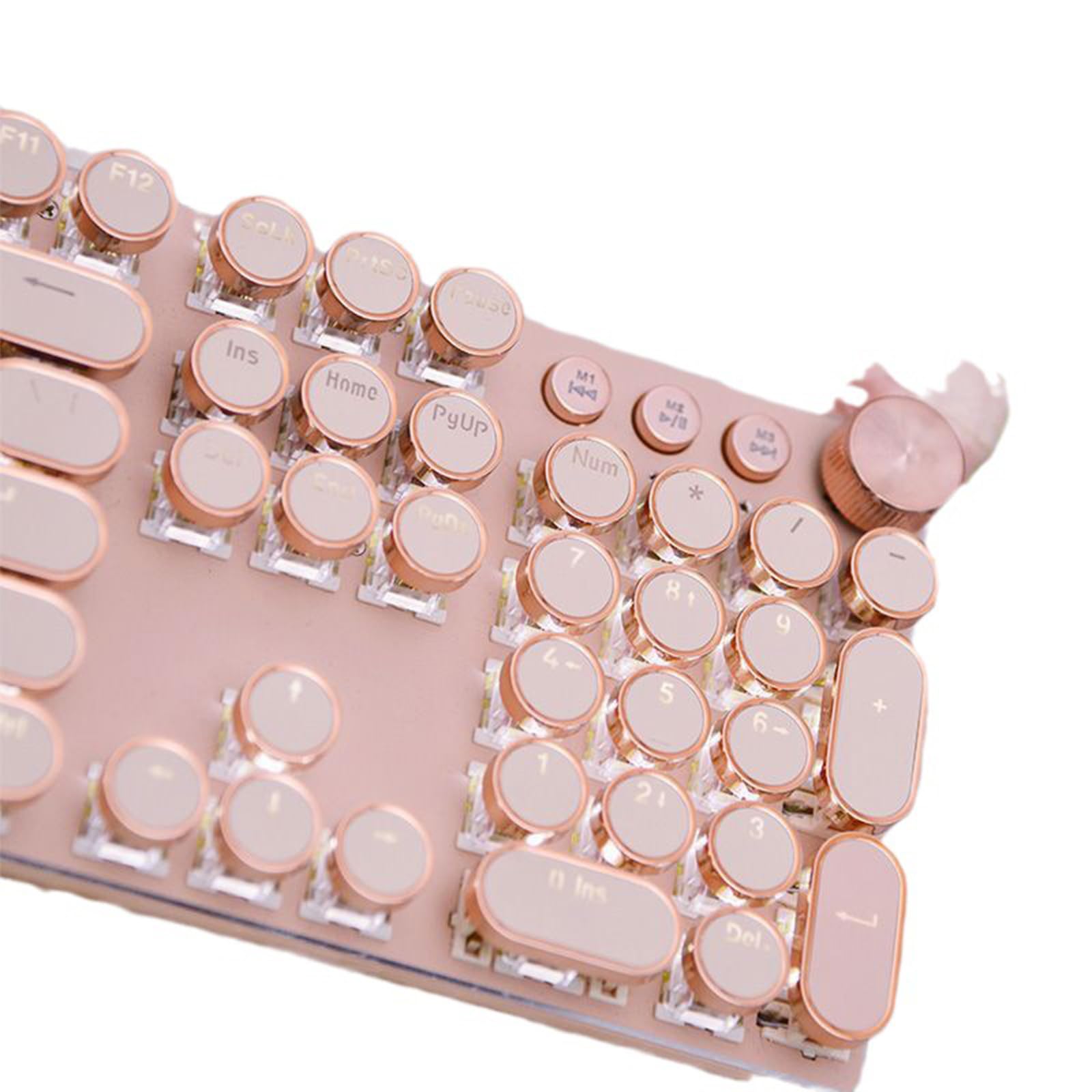 Amazon | HOGREL V20 タイプライター風 メカニカルゲーム用キーボード