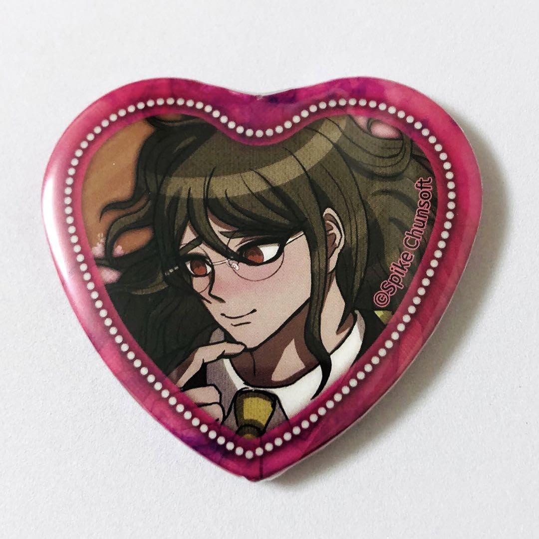 ナンジャタウン テレ顔ハート缶バッジコレクション 狛枝 日向 2点