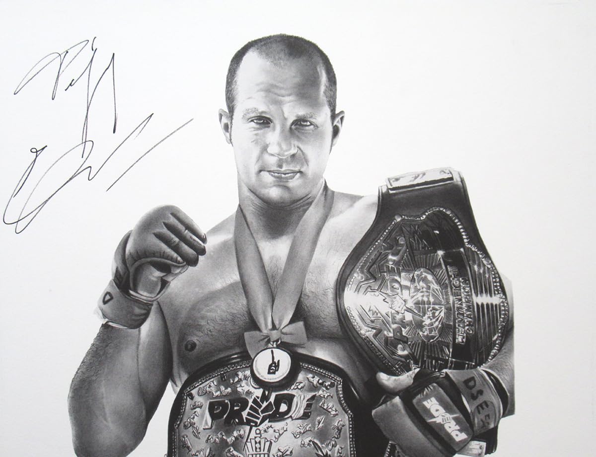 Amazon.co.jp: 皇帝 エメリヤーエンコ・ヒョードル 直筆 サイン 入り