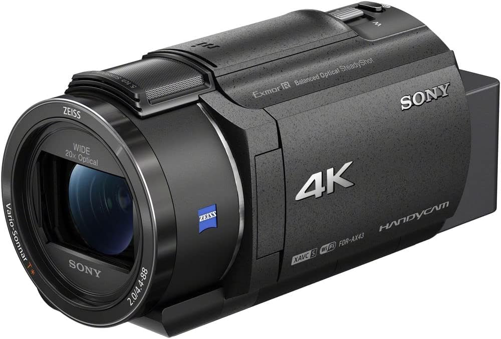 Amazon.com : Sony FDR-AX43 UHD 4K Handycam Camcorder : Electronics