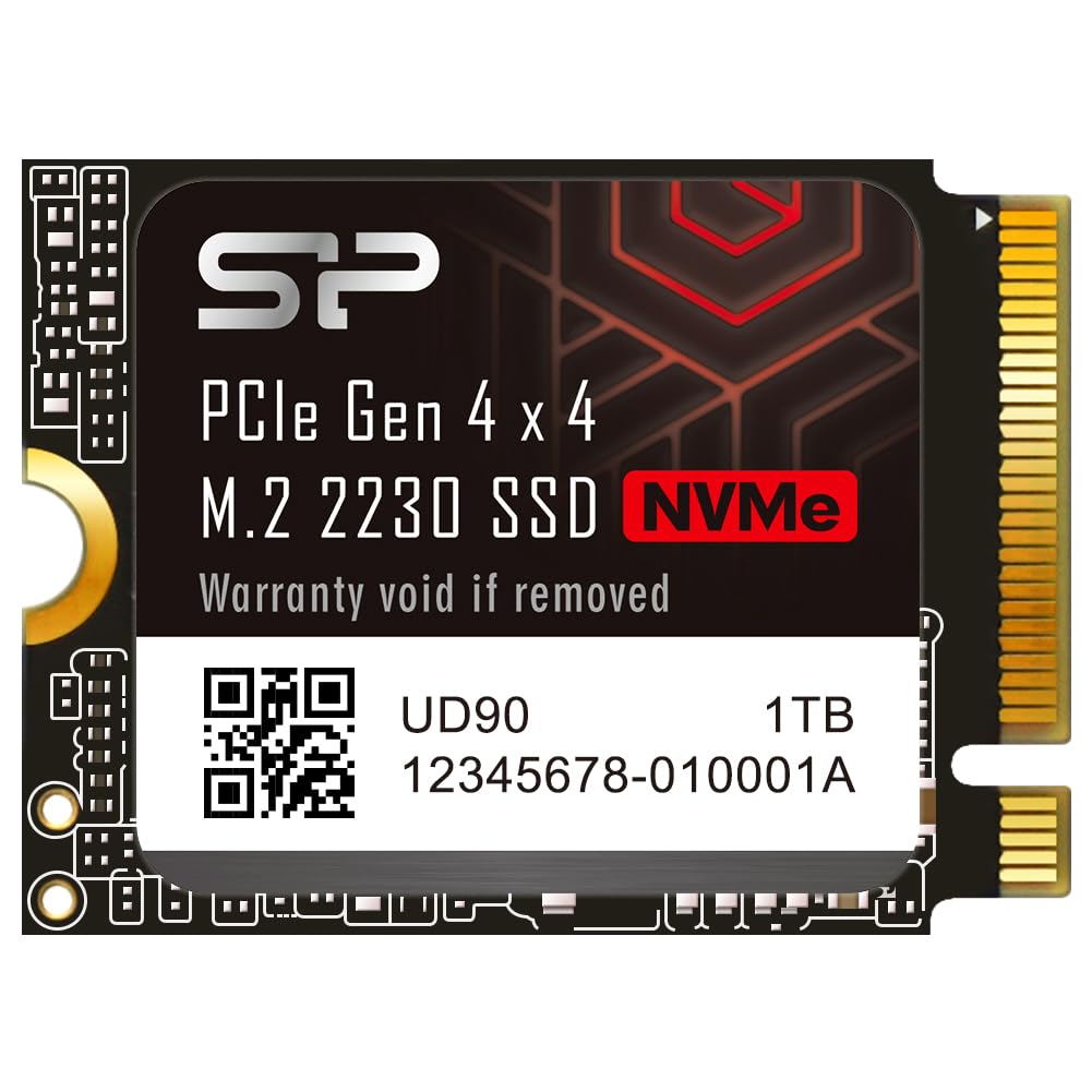 Amazon | シリコンパワー 1TB NVMe 4.0 Gen4 PCIe M.2 2230 SSD R/W