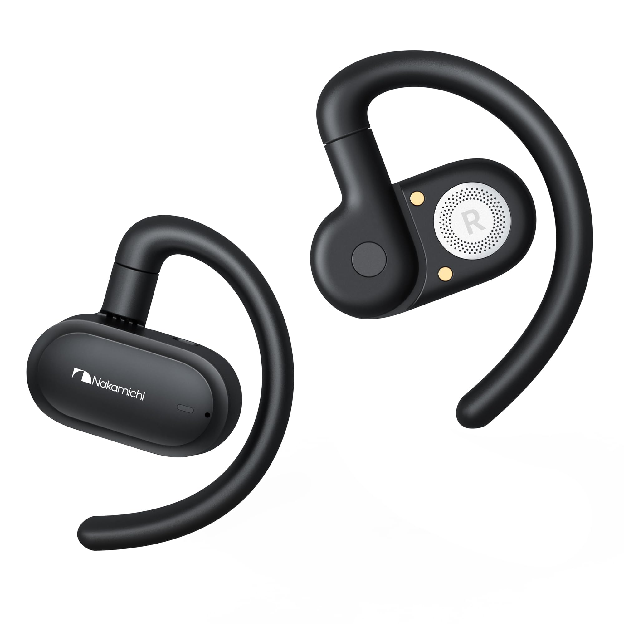 Amazon.co.jp: Nakamichi オープンイヤー型イヤホン Bluetooth 5.4 耳