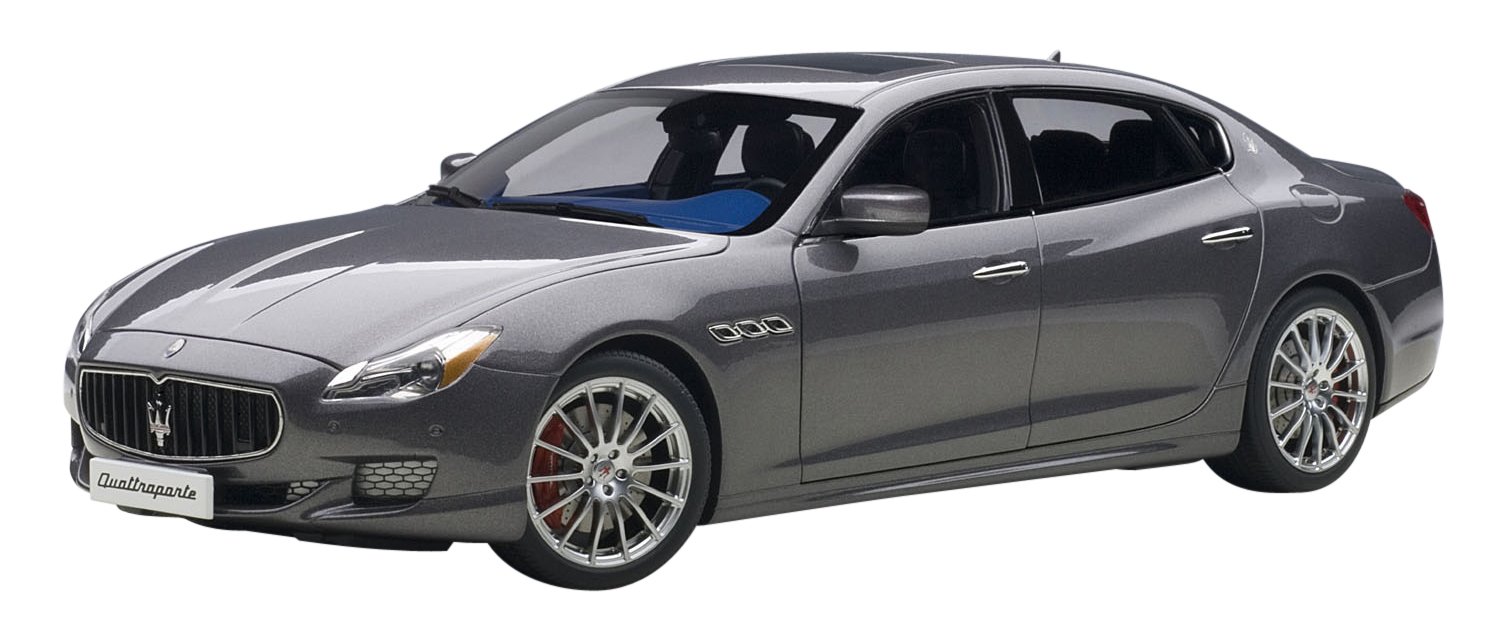Amazon | AUTOart 1/18 マセラティ クアトロポルテ GT S (グレー) 完成