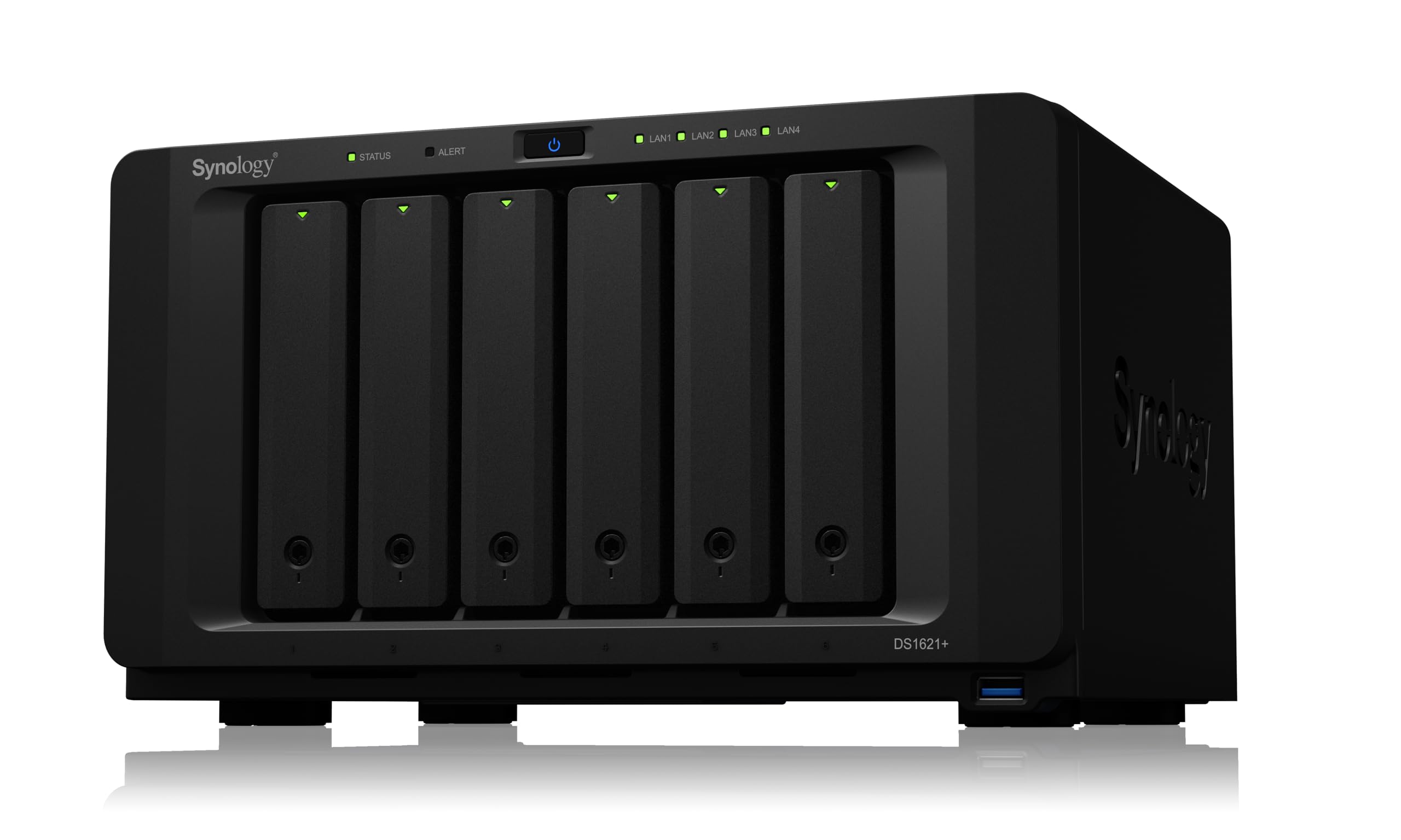 Amazon.co.jp: Synology NASキット 6ベイ 拡張可 DS1621+ クアッドコア