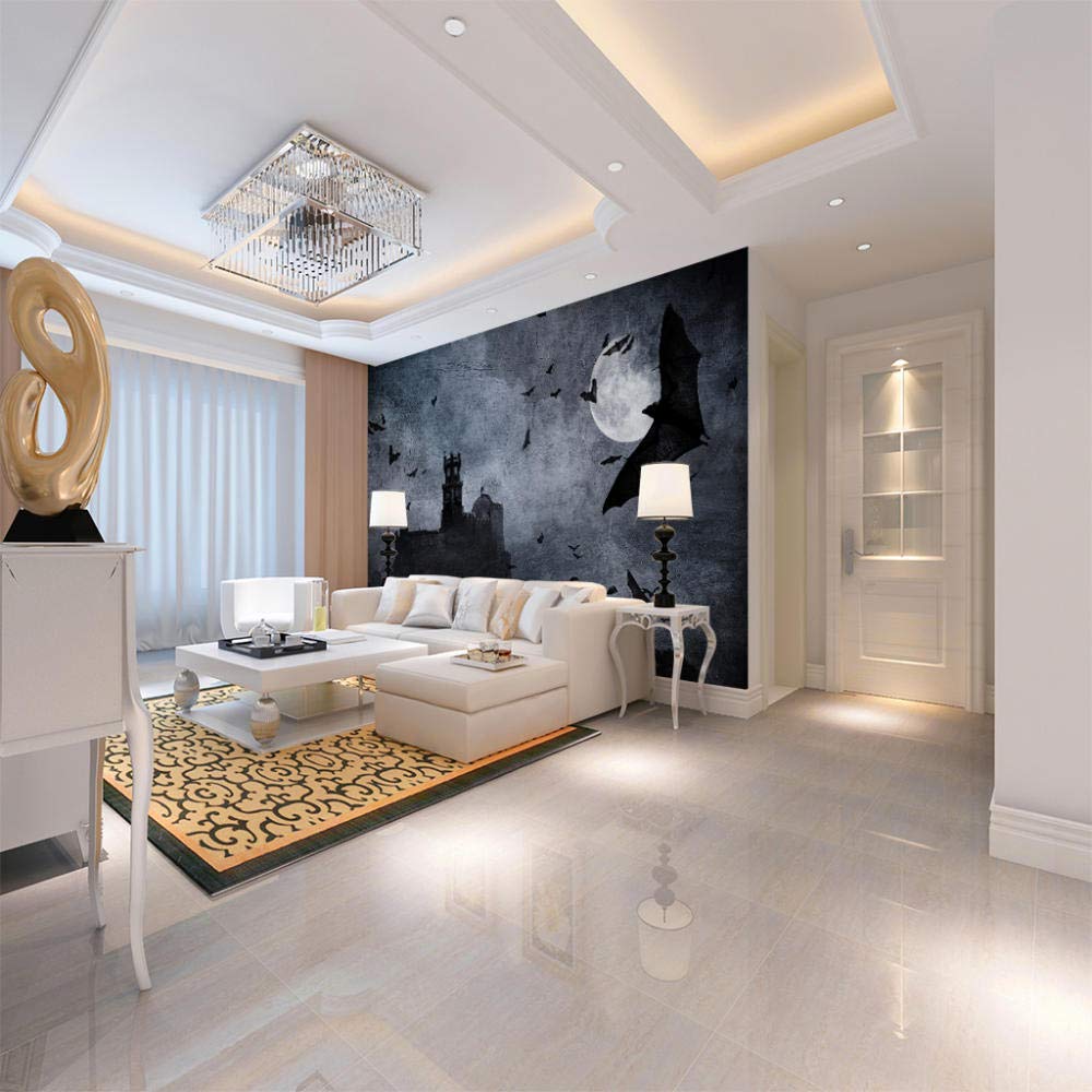 Amazon.co.jp: カスタム壁画装飾画 ヴァンパイア城 200x140cm 写真3D