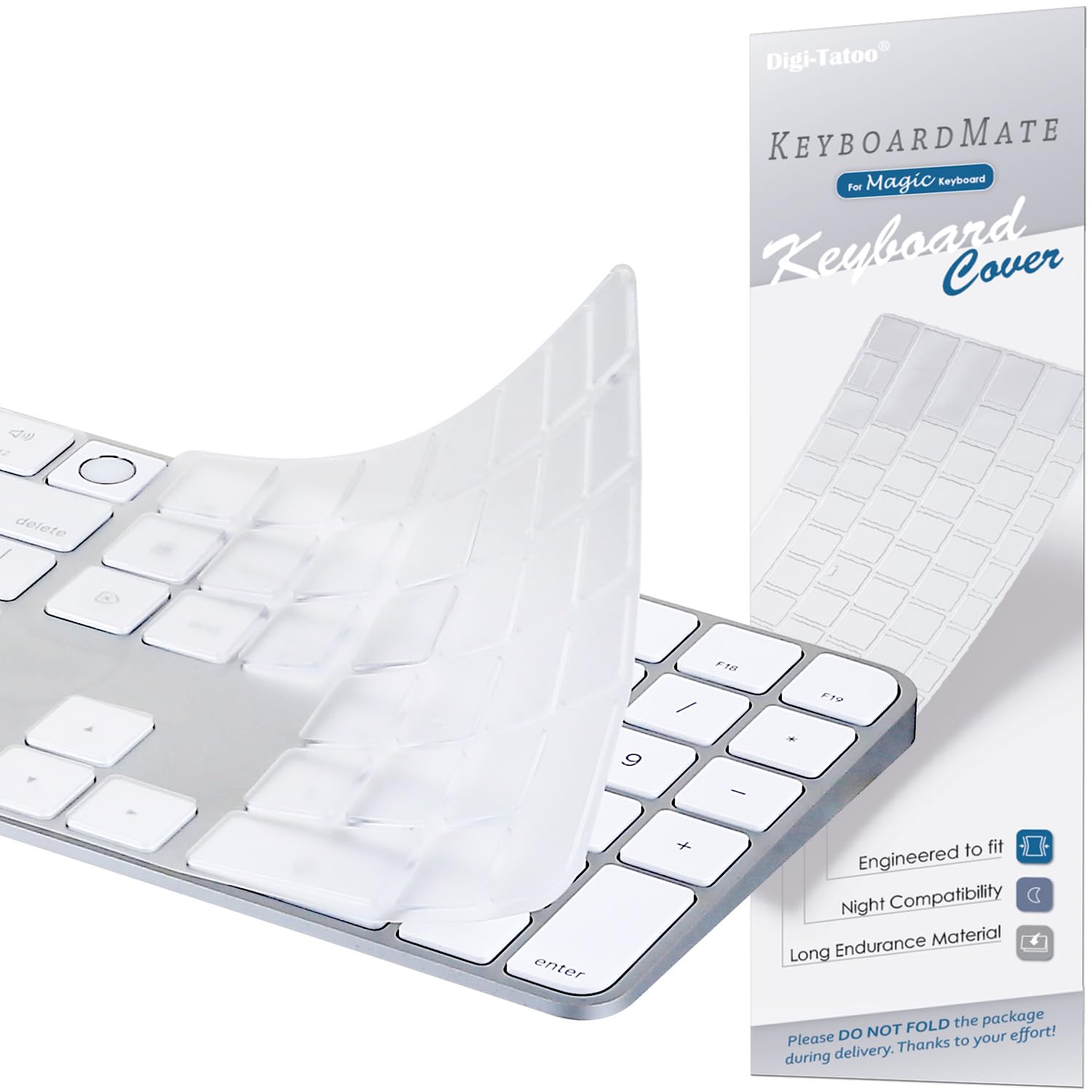 Amazon.com: Keyboard Cover for 2024 M4 iMac Magic Keyboard (Model